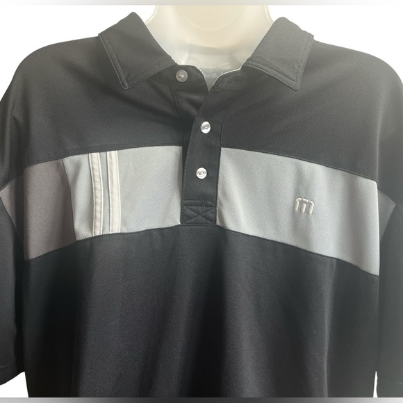 Travis Matthew Black Short Sleeve Polo Size XL - Picture 2 of 5